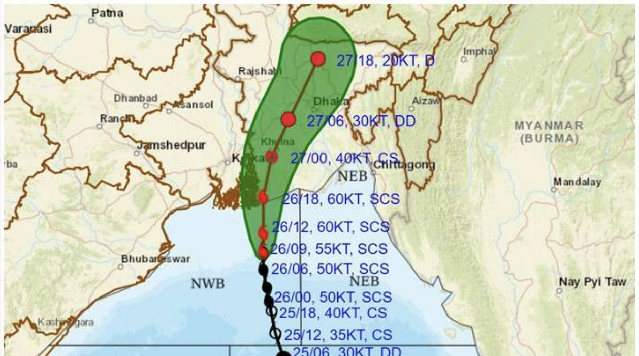 Severe Cyclonic Storm "Remal" Approaching Coastal Regions: IMD Issues Alert